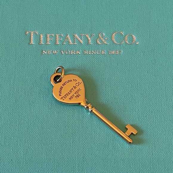 Tiffany rose gold RTT heart key - Picture 3 of 6